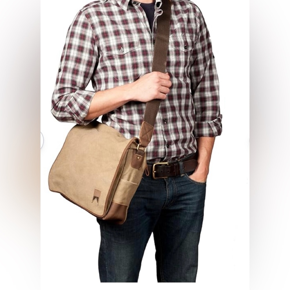 Navali rustic messenger bag